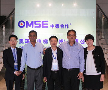 孟加拉国电梯代理商来开云·电子(中国)官方网站公司参观会谈